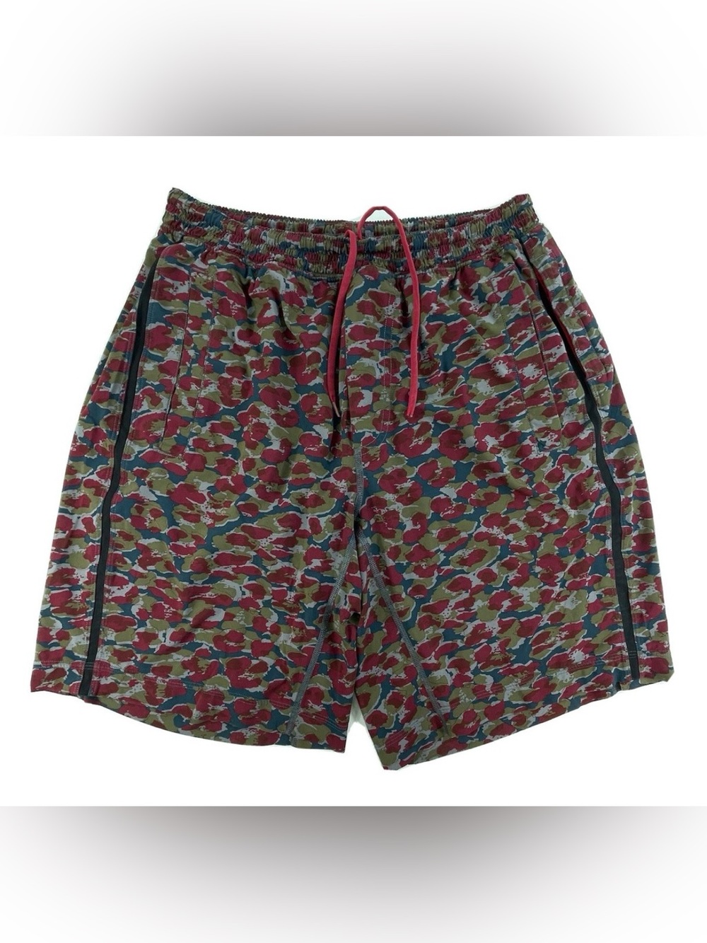 Lululemon Shorts Mens Medium Multicolor Abstract Pace Breaker 9"
Athletic Gym